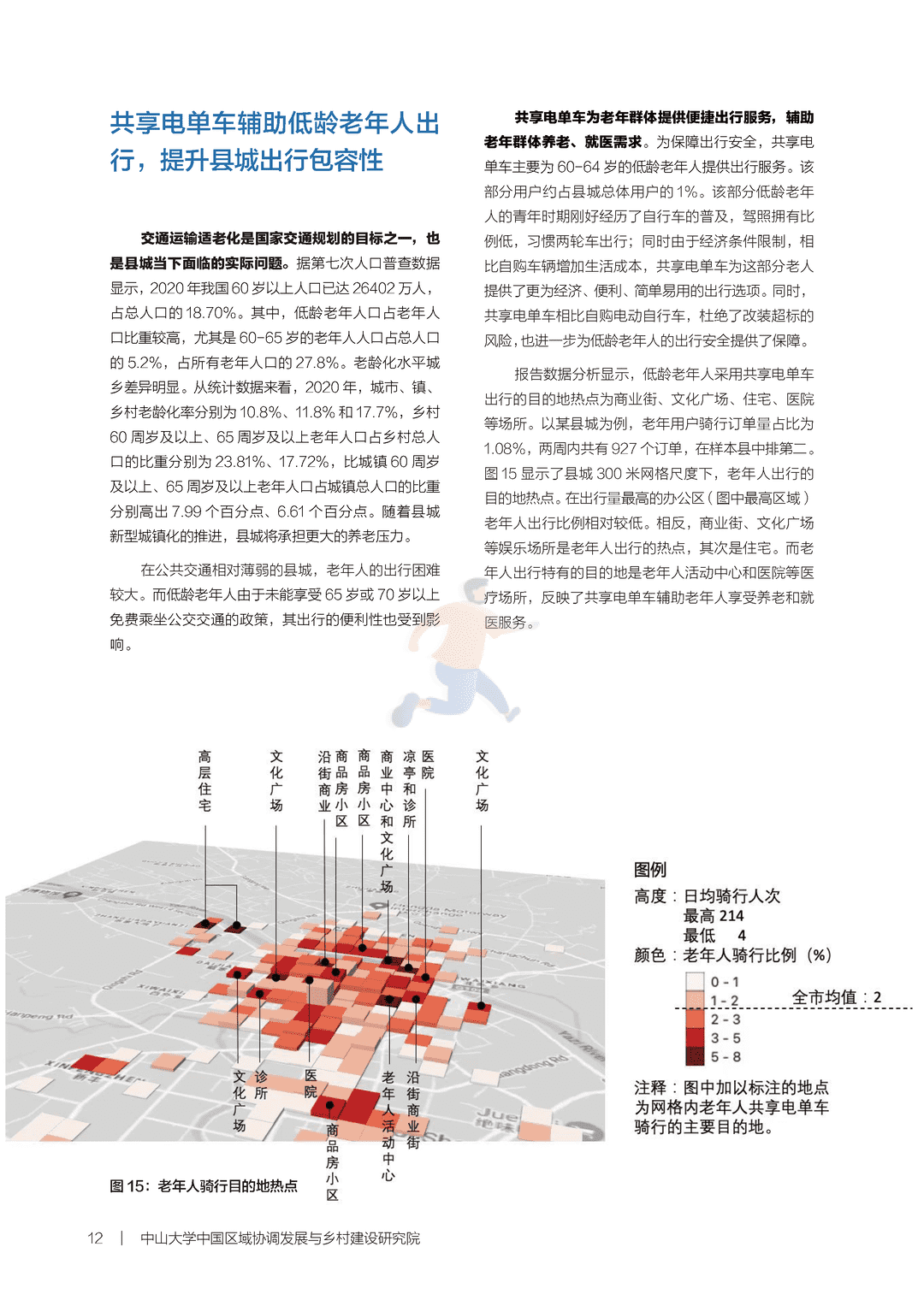 新型城镇化背景下的县城出行—县城共享电单车出行报告(图14)