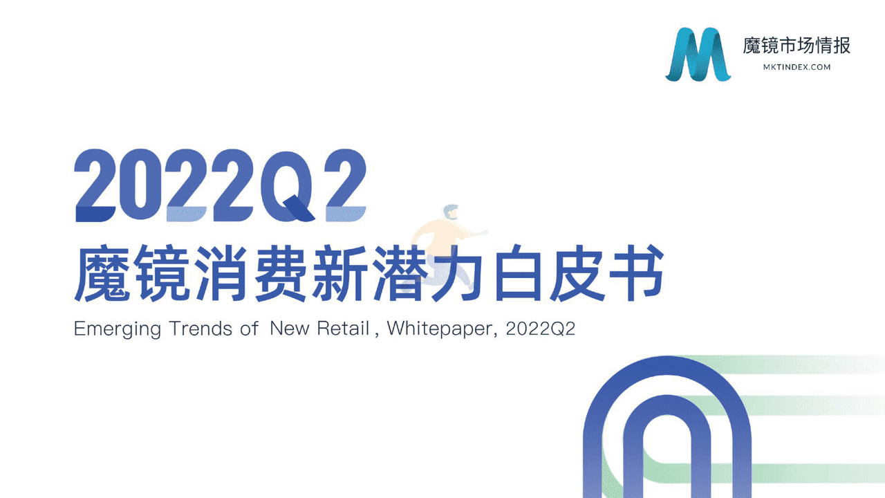 2022Q2魔镜消费新潜力白皮书-魔镜市场情报