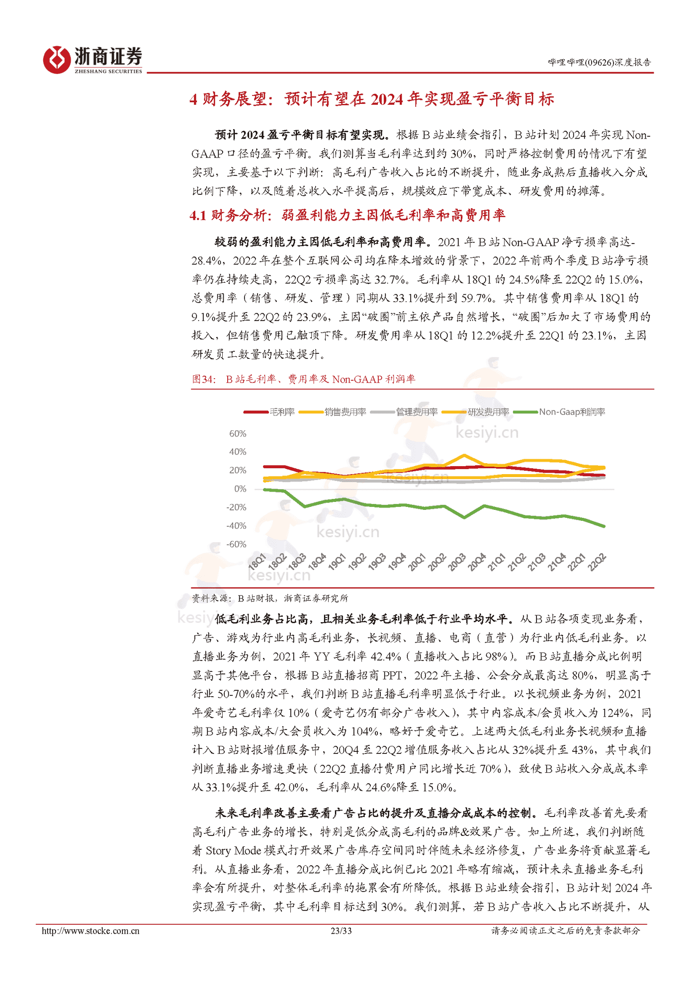 浙商证券-哔哩哔哩Story Mode打开变现空间,静待广告需求恢复 浙商证券-哔哩哔哩Story Mode打开变现空间,静待广告需求恢复