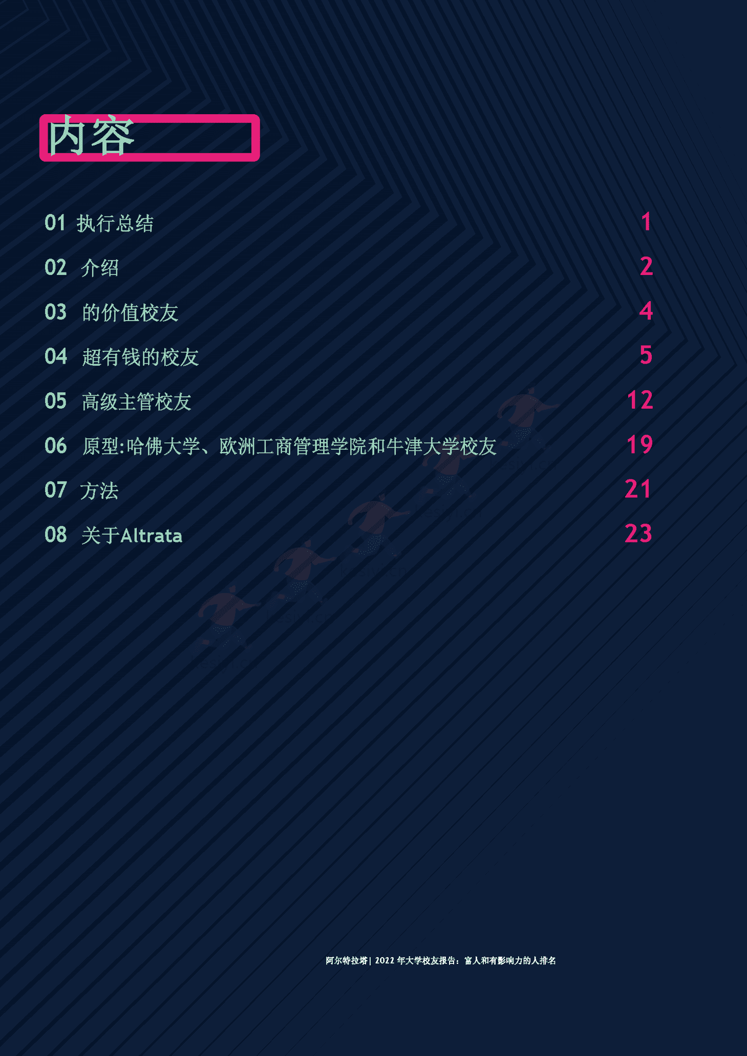 2022年全球富豪大学校友报告(英译中)-Altrata 2022年全球富豪大学校友报告(英译中)-Altrata