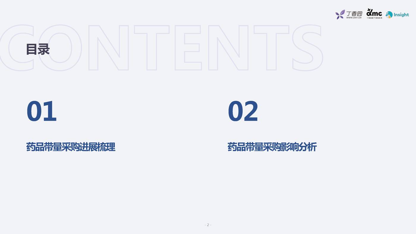 药品带量采购政策及趋势分析-丁香园 药品带量采购政策及趋势分析-丁香园