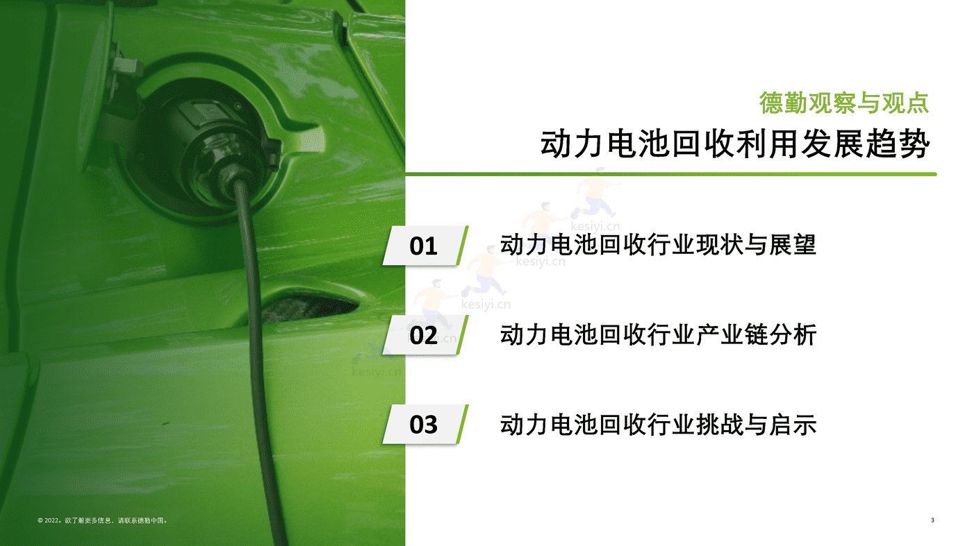 德勤(Deloitte):锂电白皮书系列之三:锂电回收,未来可期 德勤(Deloitte):锂电白皮书系列之三:锂电回收,未来可期