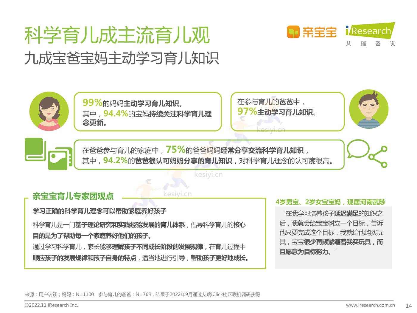 中国家庭科学育儿洞察白皮书-艾瑞咨询 中国家庭科学育儿洞察白皮书-艾瑞咨询
