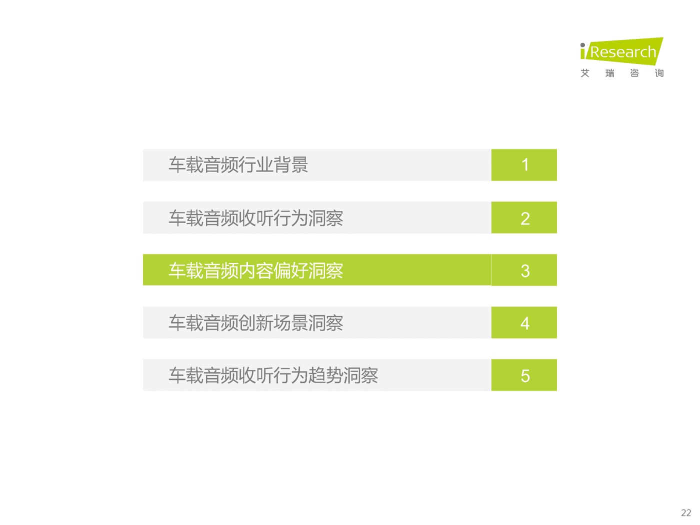2022-2023年车载空间用户收听行为洞察及趋势报告-艾瑞咨询 2022-2023年车载空间用户收听行为洞察及趋势报告-艾瑞咨询