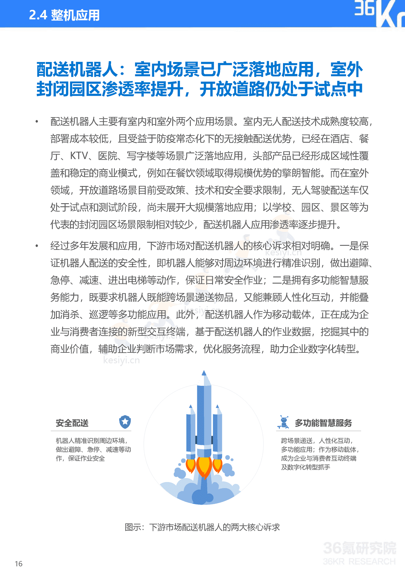 36Kr-2022年中国服务机器人行业研究报告 36Kr-2022年中国服务机器人行业研究报告