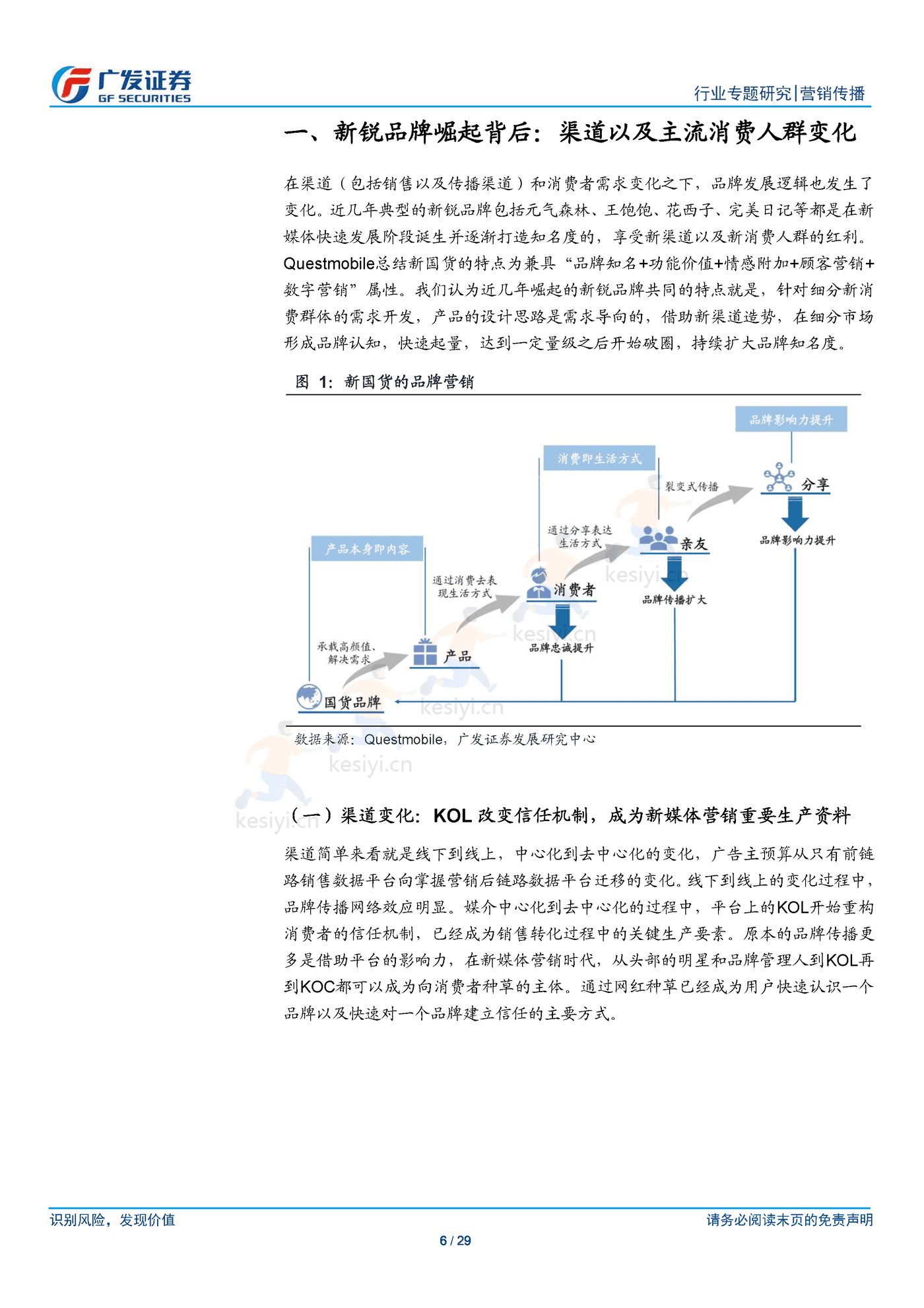 新锐品牌崛起逻辑以及营销模式的共性化探讨-广发证券 新锐品牌崛起逻辑以及营销模式的共性化探讨-广发证券