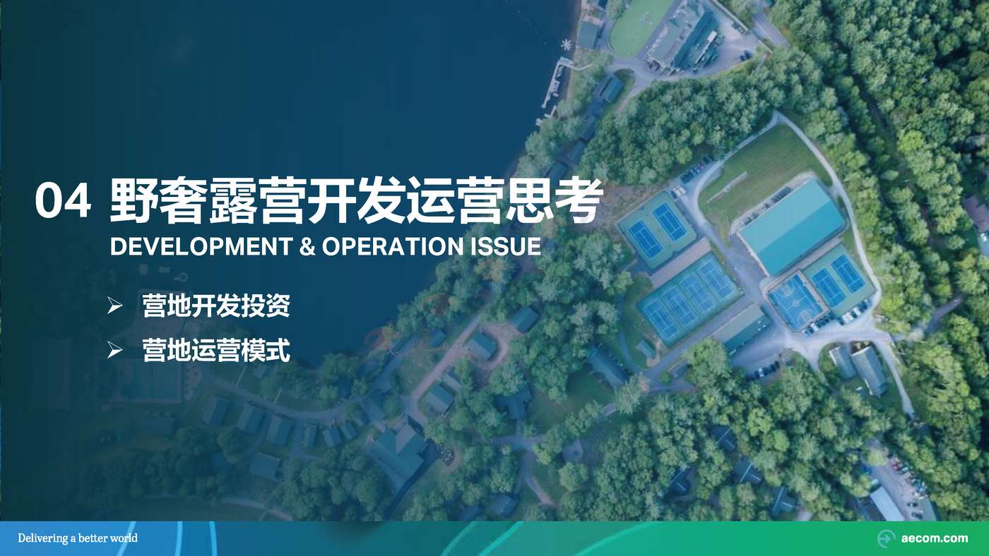 2022野奢露营专题研究行业研究报告-AECOM 2022野奢露营专题研究行业研究报告-AECOM