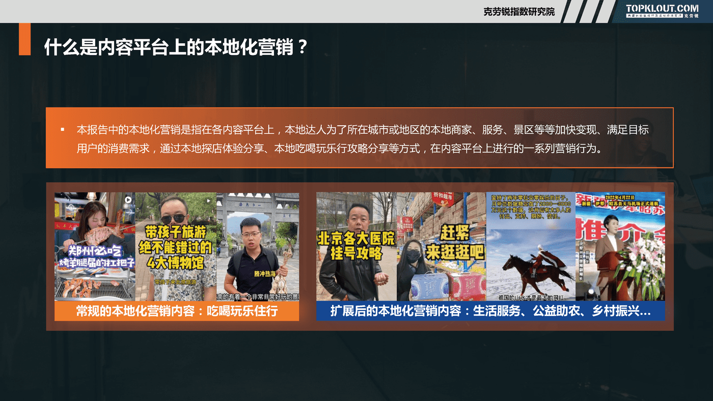 克劳锐:社交媒体本地化内容营销研究 克劳锐:社交媒体本地化内容营销研究