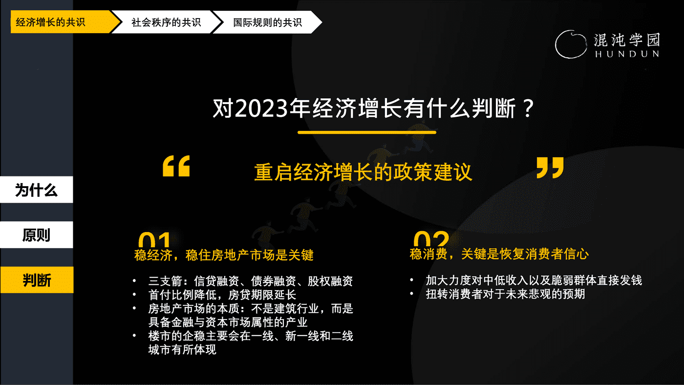 展望2023,重启中国经济增长需要凝聚的三个共识-混沌学园 展望2023,重启中国经济增长需要凝聚的三个共识-混沌学园