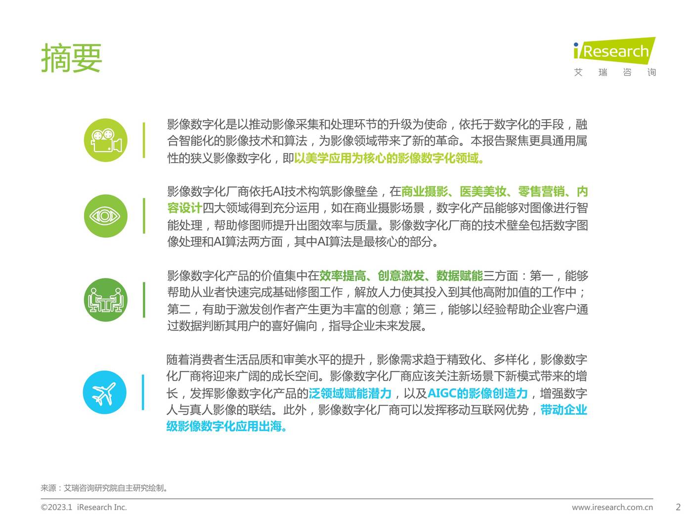2022年中国影像数字化行业研究报告-艾瑞咨询 2022年中国影像数字化行业研究报告-艾瑞咨询