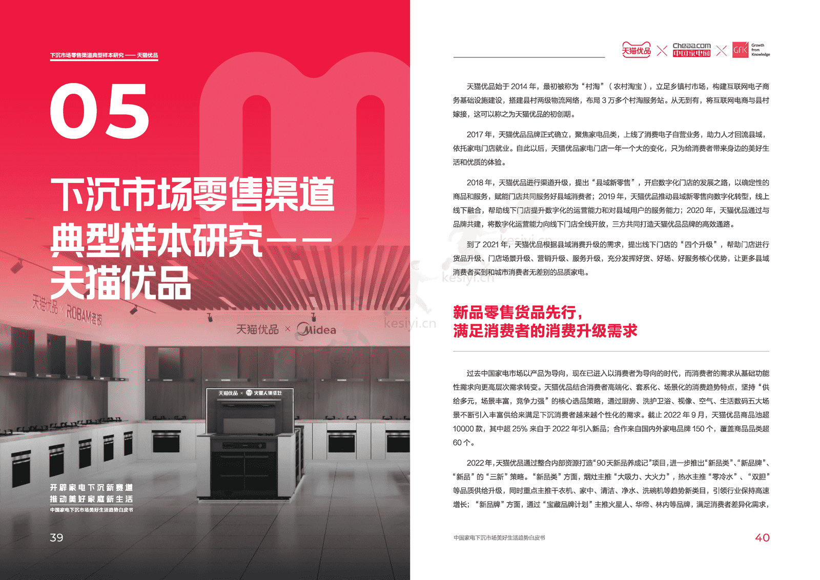 中国家电下沉市场美好生活趋势白皮书-天猫优品xGfK 中国家电下沉市场美好生活趋势白皮书-天猫优品xGfK