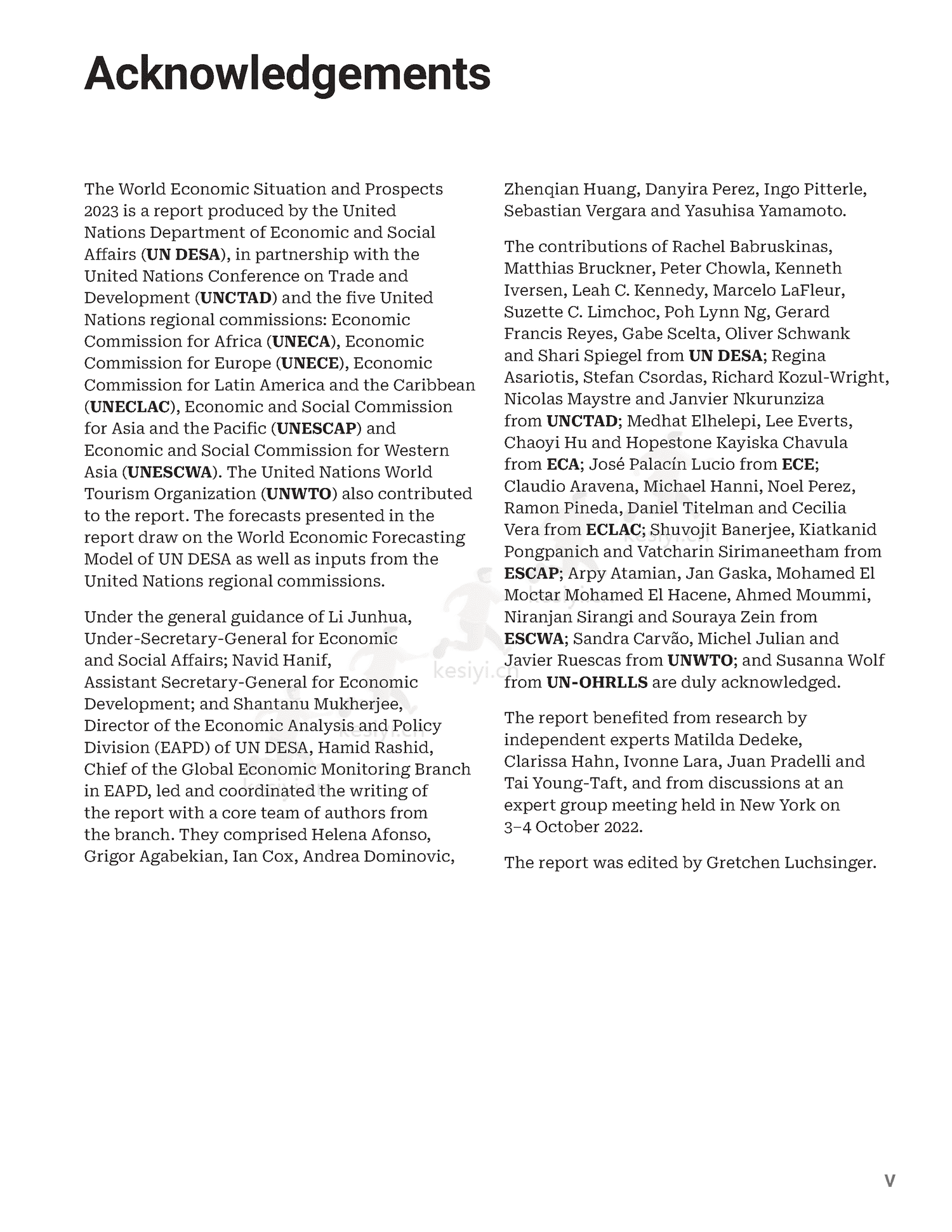 2023世界经济形式与展望报告(英)-联合国 2023世界经济形式与展望报告(英)-联合国