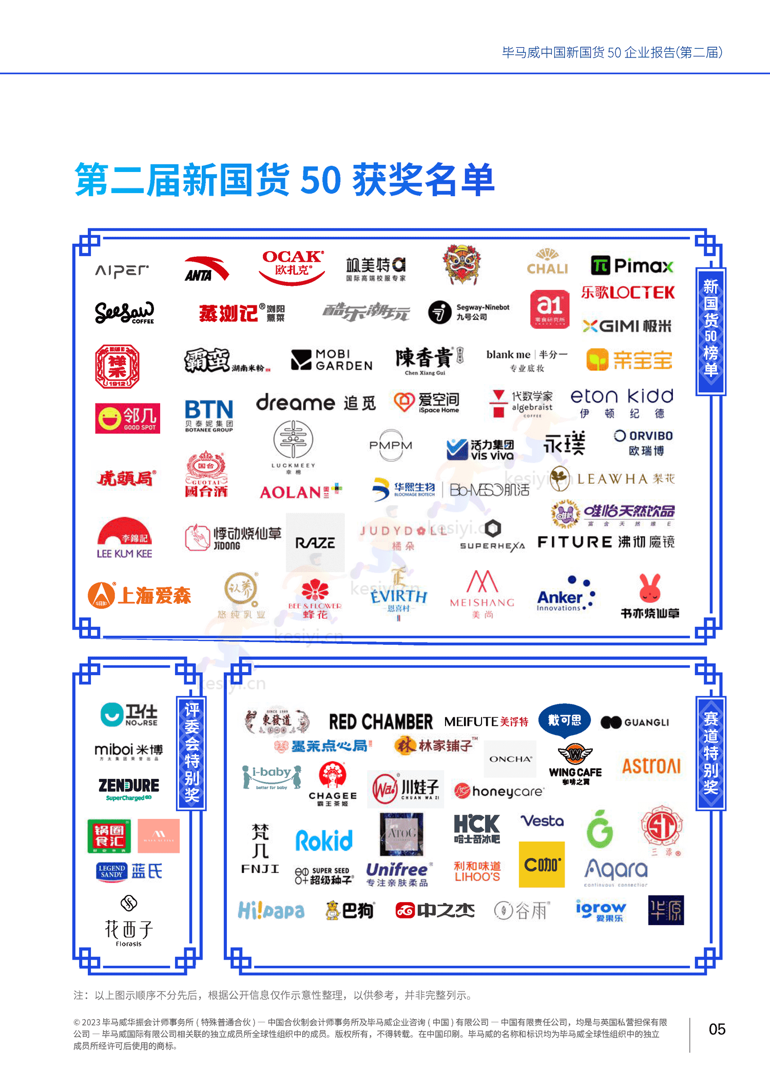 毕马威(KPMG)-中国新国货50企业报告 毕马威(KPMG)-中国新国货50企业报告