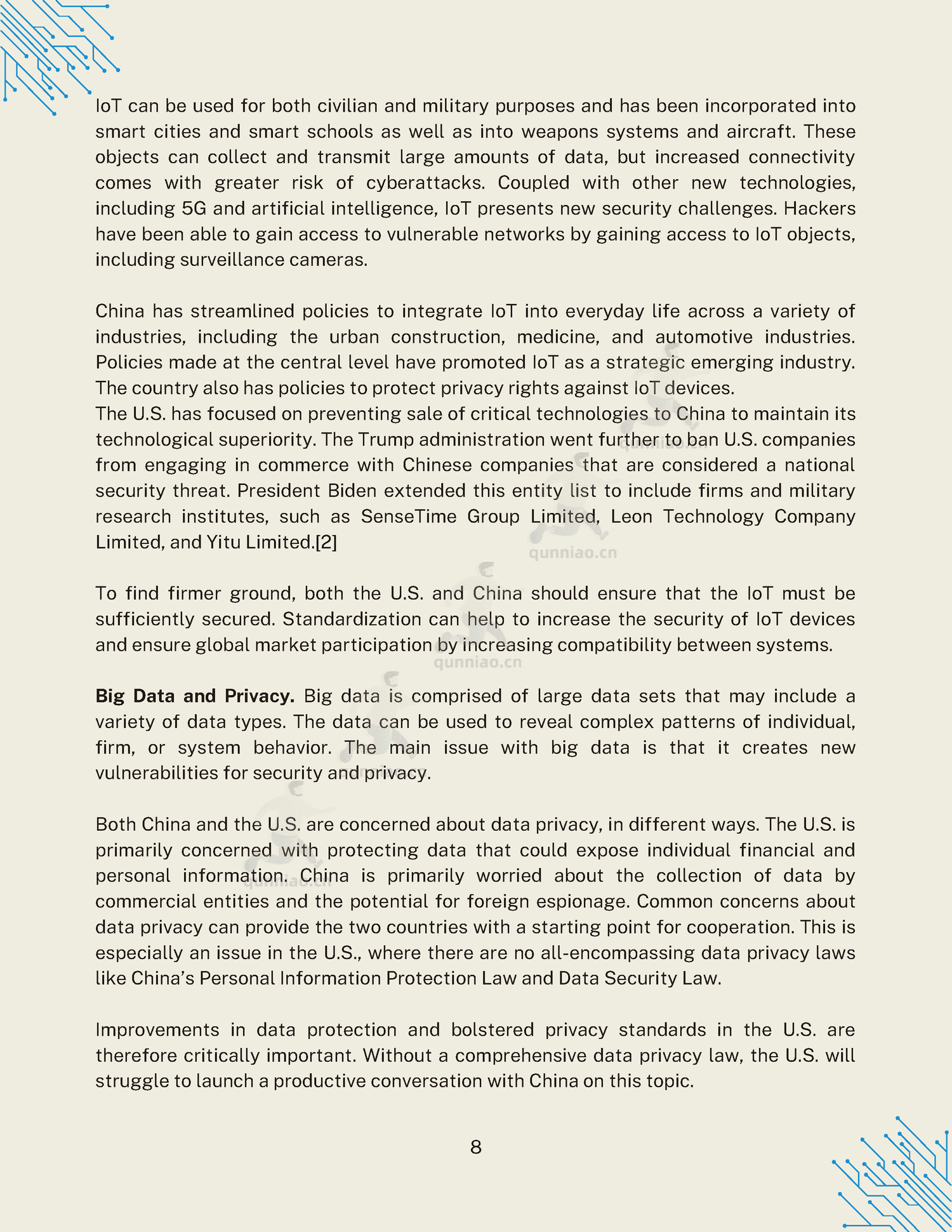 高科技在中美关系中的作用(英)-卡特中心 高科技在中美关系中的作用(英)-卡特中心